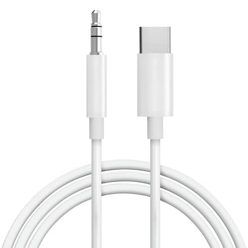 Seulliya USB C to 3.5mm Audio Aux Jack Cable, Aux...