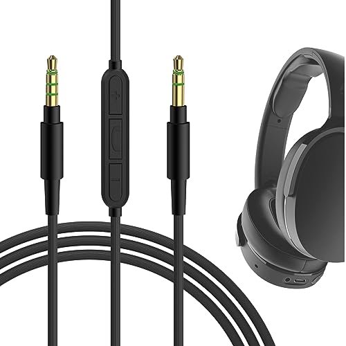 GEEKRIA Audio Cable with Mic Compatible with Skullcandy...