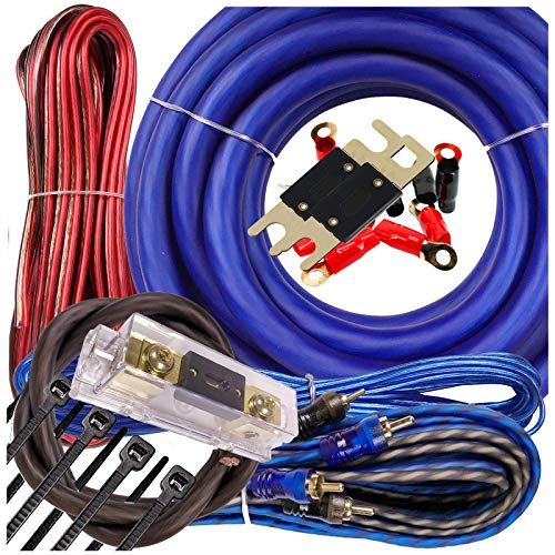 Gravity Warzone 1/0 Gauge Power Amp Kit Up to 5000...