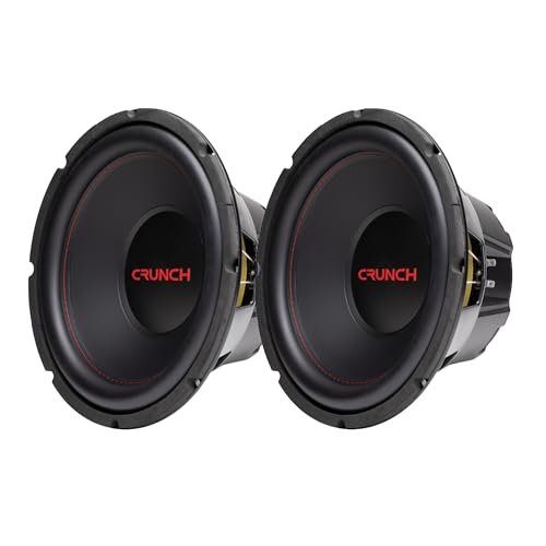 Crunch CRW12D4 12 Inch 800 Watt RMS 4 Ohm Dual...