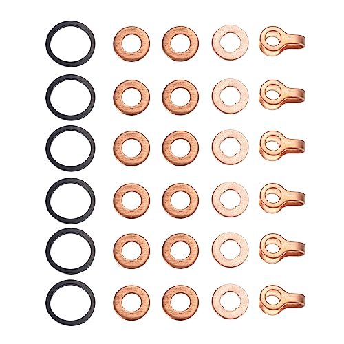 Hihaha Fuel Injector/O-Ring Kit for Dodge 5.9L 12 Valve...