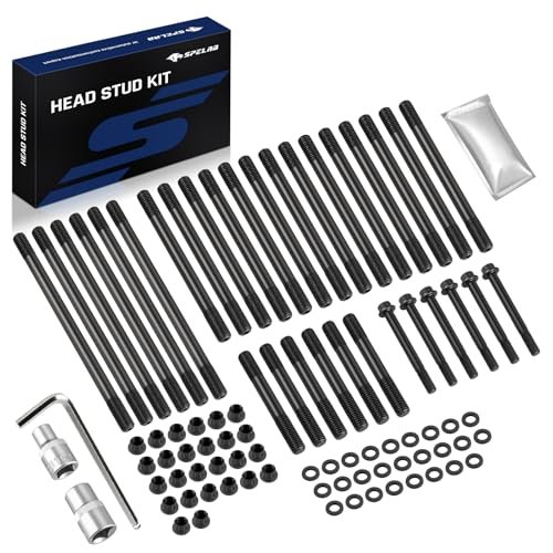 SPELAB Head Stud Replacement Kit Compatible with Dodge...