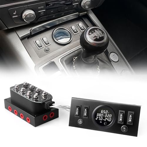 New Upgrade 12V Solenoid 8-Valve Air Ride Suspension...