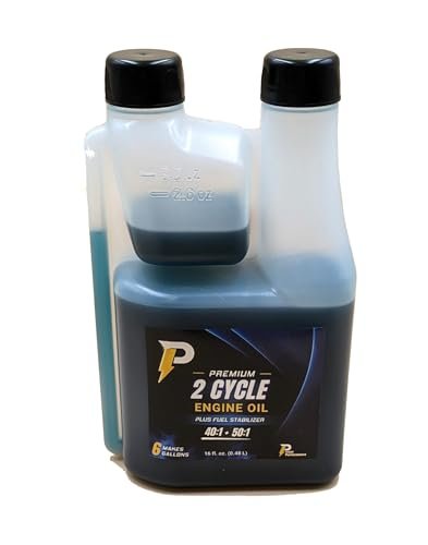 Power Performance Premium 2-Cycle Oil 16oz Easy to Measure...