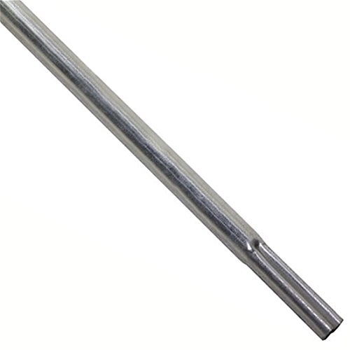 5' Ft Galvanized Steel Antenna Mast Pipe Swedged End...