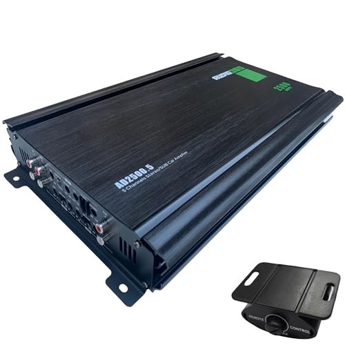 Audio360 AD2500.5 5-Channel Car Audio Amplifier, 2500W Max...