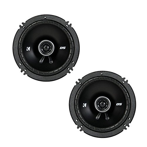 KICKER DSC650 6.5-Inch (160-165mm) Coaxial Speakers, 4-Ohm...