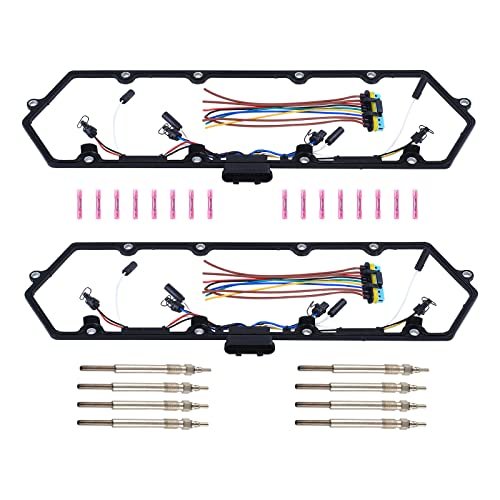 GESEXI F81Z-6584-AA Diesel Valve Cover Gaskets Kit with 8...