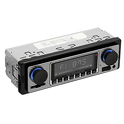 Car Stereo for Bluetooth, Retro Car FM Radio Smart...
