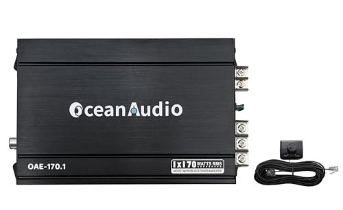 OceanAudio OAE-170.1 Car Audio Subwoofer Amplifier -...