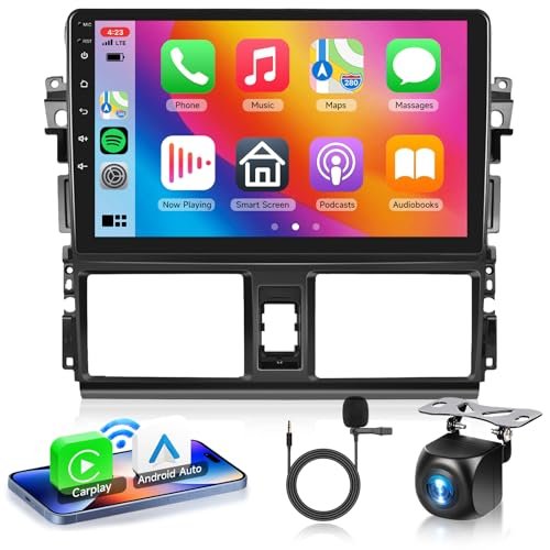 2G+64G Android 13 Car Stereo for Toyota Vios Yaris...