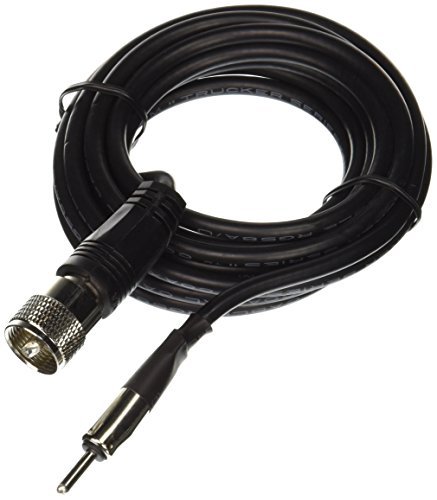 RoadPro RP-100C 10' AM/FM Antenna Coaxial Cable,Black