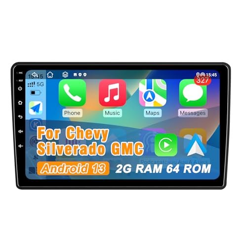 Car Radio Stereo 2G+64G Android 13 10 Inch for Chevy...