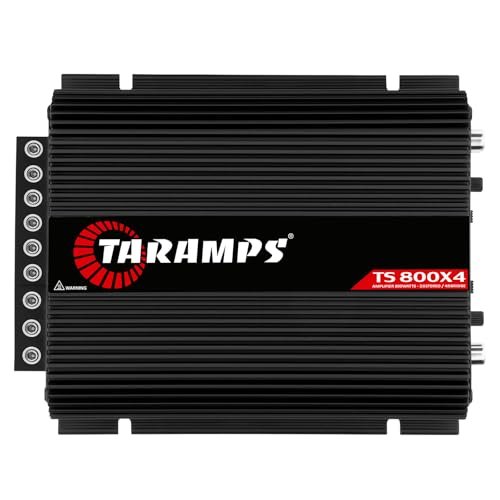 Taramps TS 800x4 2 Ohms Black Multichannel Stereo Amplifier...