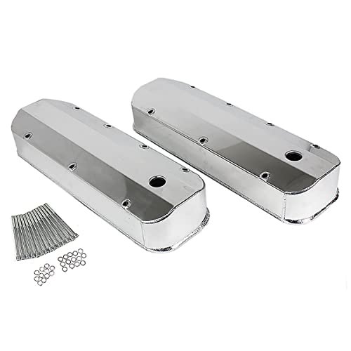 Fabricated Aluminum Valve Covers Polished Big Block Engine...
