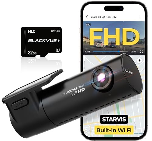 BlackVue DR590X-1CH Plus with 32GB microSD Card | Simple...