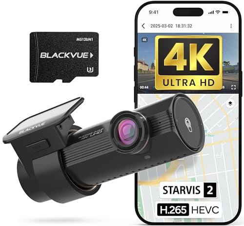 BlackVue DR970X-1CH Plus II Dash Cam – 4K UHD Front...