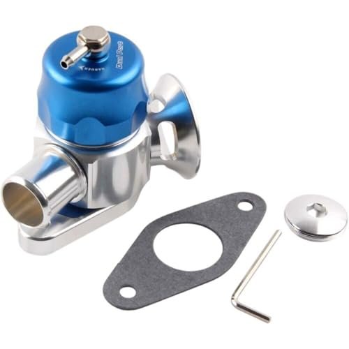 Blue Aluminum Dual Port Blow Off Valve (BOV) Dump Valve...