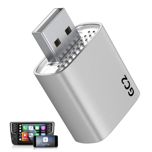 Wireless CarPlay Adapter for Apple [2025 Upgrade] Convert...