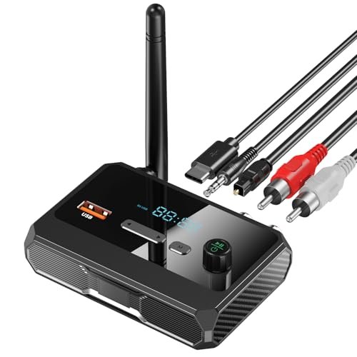 Bluetooth 5.3 Receiver for Home Stereo, RCA Bluetooth...