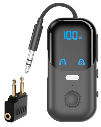 Bluetooth 5.4 Transmitter Receiver with aptX Adaptive,...