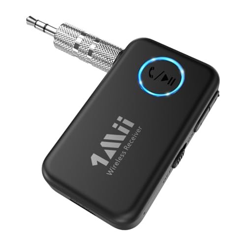 1Mii Bluetooth 5.3 Music Receiver for Car/Home Stereo, Aux...