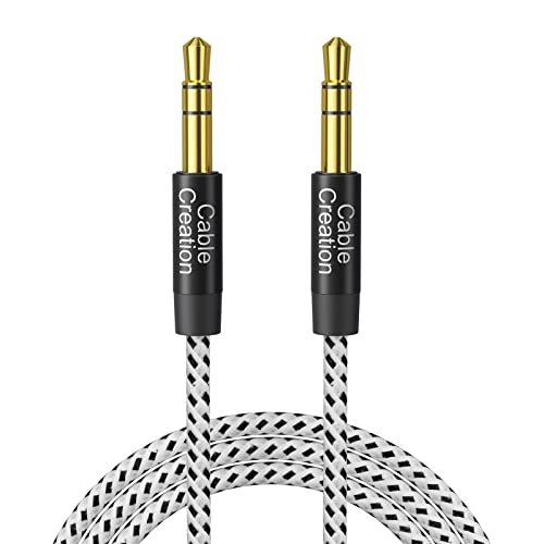 CableCreation Aux Cord (3FT/0.9M), 3.5mm Audio Cable Aux to...