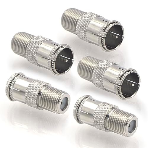 VCE Coaxial Cable Quick Connector, Quick Push On Male to...