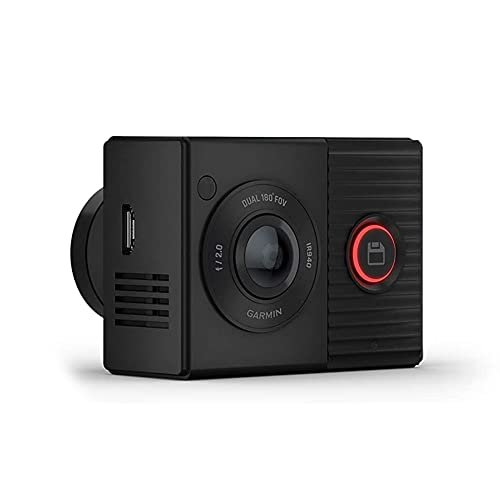 Garmin Dash Cam Tandem, Front and Rear Dual-Lens Dash...