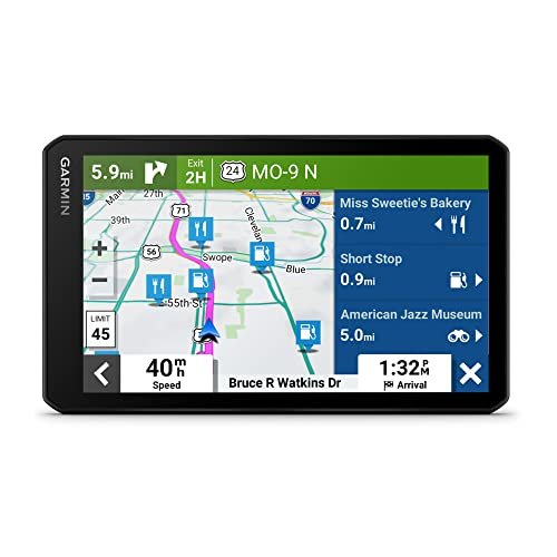 Garmin DriveCam™ 76, Large, Easy-to-Read 7” GPS car...