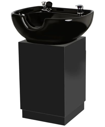 Buy-Rite Bali Head Spa Pedestal Shampoo Unit - Black...