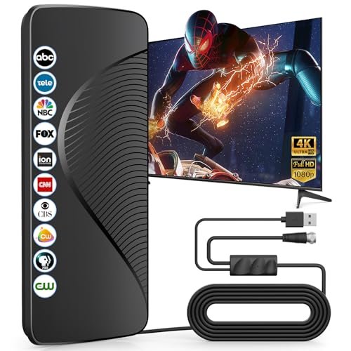 2025 Upgraded TV Antenna for Smart TV, 1600+ Miles Range,...