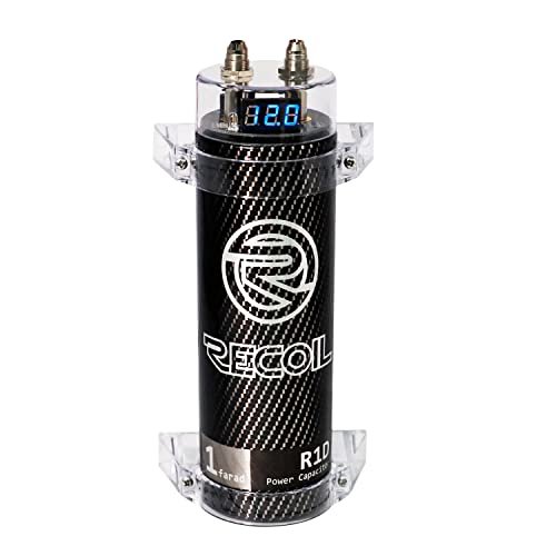 RECOIL R1D 1.0 Farad Car Audio Energy Storage Reinforcement...