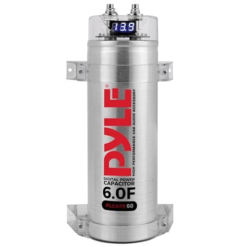 Pyle 6.0 Farad Digital Power Capacitor - High-Performance...
