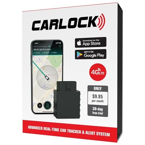 CARLOCK Anti Theft Car Device - Real Time 4G Car...