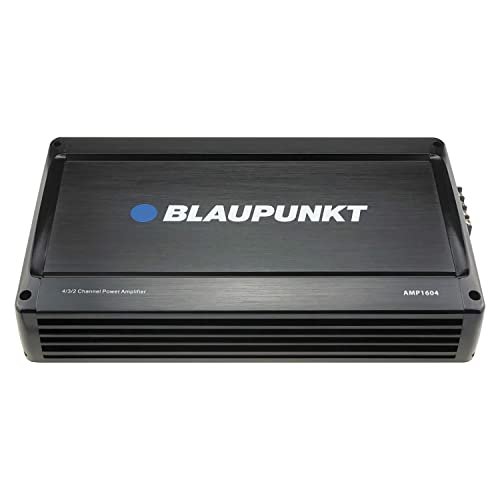 BLAUPUNKT 1600W 4-Channel, Full-Range Amplifier AMP1604,...