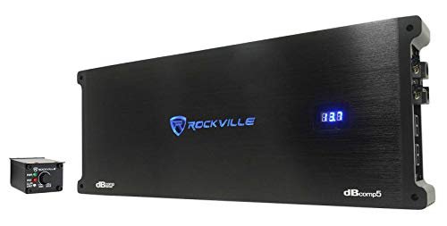 Rockville dBcomp5 Competition 3500W Mono 1-Ohm Car...
