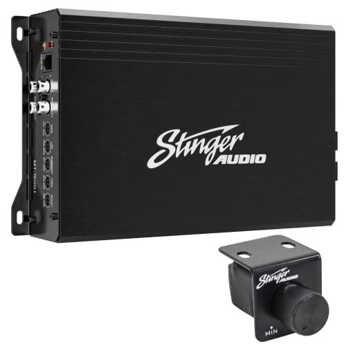 STINGER Audio Monoblock Car Audio Amplifer with Bass...