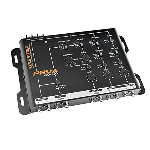 PRV AUDIO Crossover Car Audio EX3.5 Stereo 3 Way or...