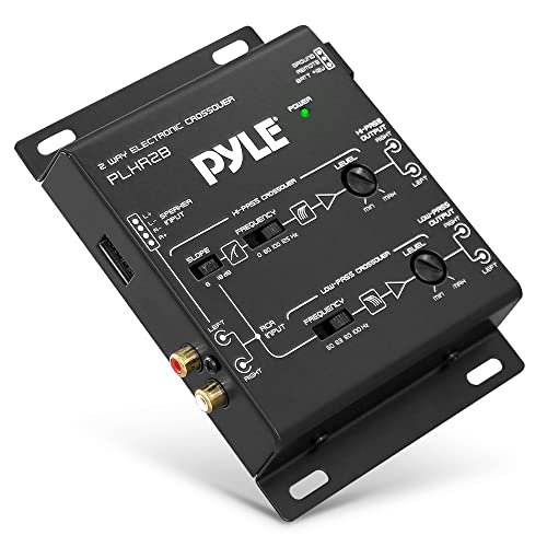 Pyle 2-Way Electronic Car Audio Crossover Network -...