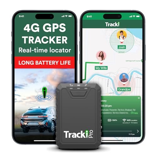 Tracki Pro GPS Tracker for Vehicles, USA made tech. Up...