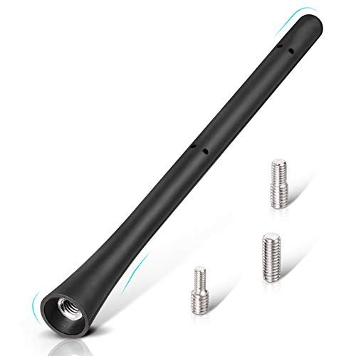 Eightwood Car Radio Rubber Antenna Mast 7 inch FM AM...