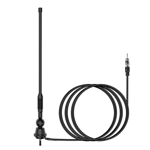 JSZAAHZ Waterproof Marine Antenna AM FM Golf Cart ATV UTV...