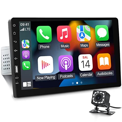 9inch Single Din Touchscreen Car Stereo Compatible with...