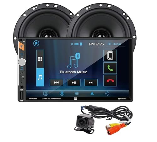 Dual XCP1101SP 7-inch LED Digital Media Touch Screen Double...