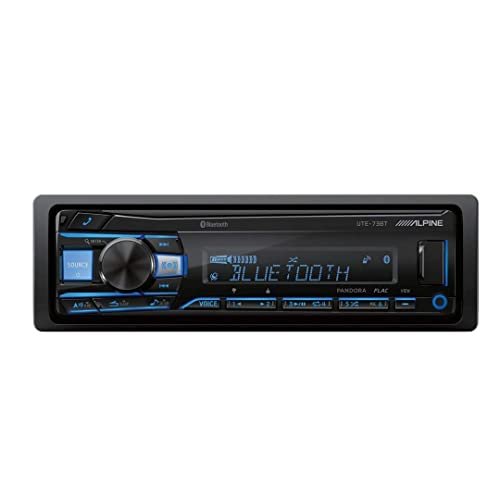 Alpine UTE-73BT Mech-Less Digital Media Receiver with...