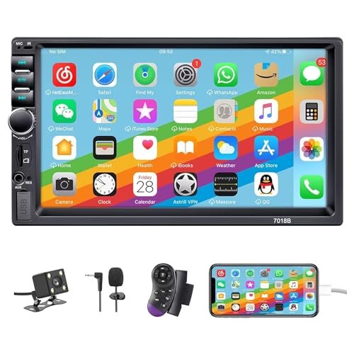 Double Din Car Stereo,7 Inch Car Radio with HD Touch...