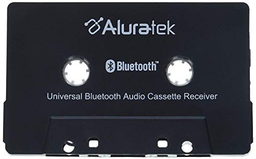 Aluratek Universal Bluetooth Audio Cassette Receiver,...