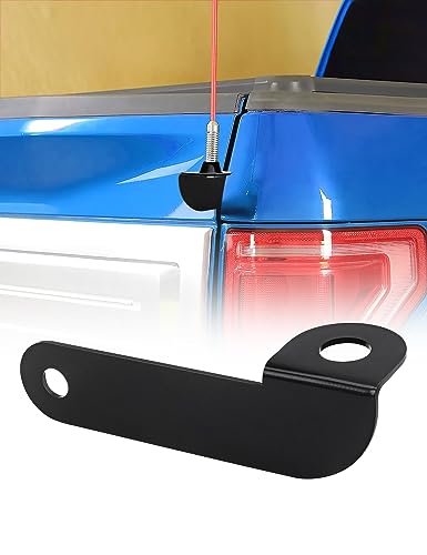 F150 Tailgate Antenna Holder, Rear Truck Bed CB Antenna...