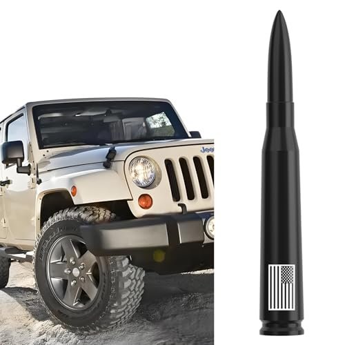 Engirette American Flag Car Truck Bullet Antenna...